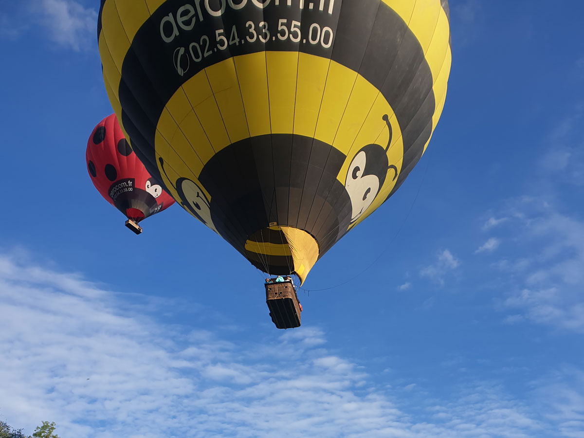 Vol en montgolfière pour personne en handicap